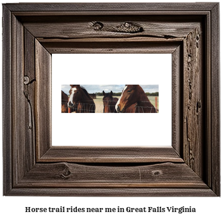 horse trail rides near me in Great Falls, Virginia